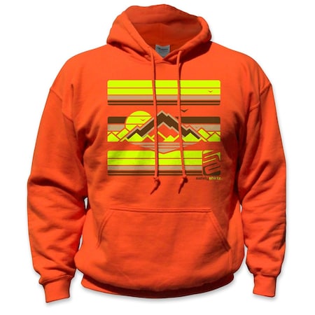 The High Country High Visibility Hoodie, Orange, S